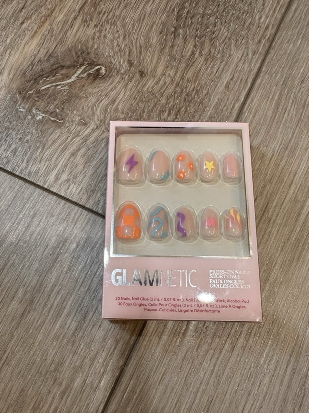 Glamnetic Wild Child Press-On Nails Multicolor NWT